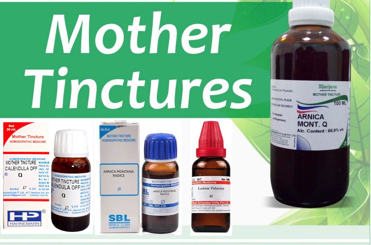 Homeopathy Mother Tincture - Homeopathy